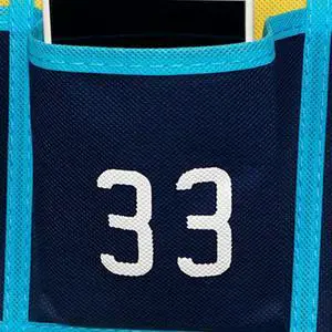 2X 36 Numbered Pockets Chart Cell Phone Storage Bag Hanging Organizer For Classroom Mobile Phone Calculator Holder
