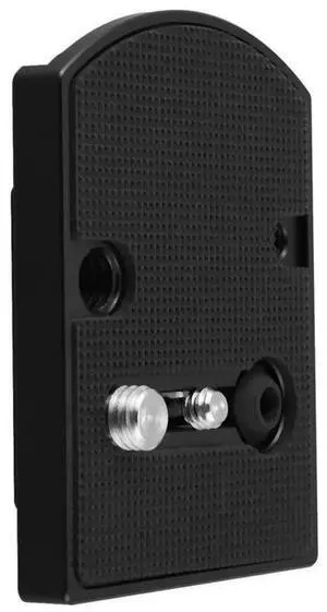 2X Camera Lens Mount 410PL Quick Release Plate For Manfrotto 405 410 For RC4 Quick Release System Black