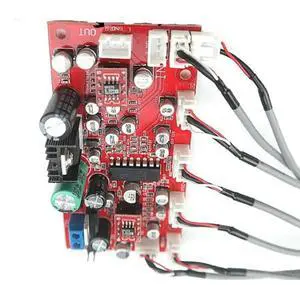 2X DC 12V 24V PT2399 Digital Microphone Audio Amplifier Board Karaoke Plate Reverb Preamplifier Reverberator OP275