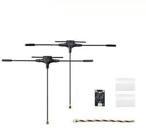 Gemini 2.4G/915Mhz Dual ELRS Diversity 100Mw Receiver -1 Connector For FPV RC Long Range Drone Quadcopter