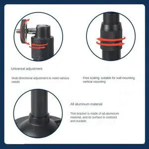 2X Universal Projector Ceiling Mount Projector Wall Mount Camera Projector Hanger 360° Rotatable Projector Holder