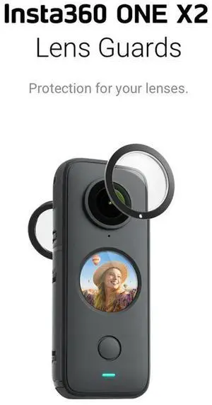 10X For ONE X2 Lens Guards Protection Panoramic Lens Protector Sports Camera Accessories