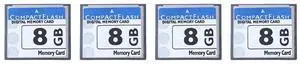 4X Professional 8GB Compact Flash Memory Card(White&Blue)