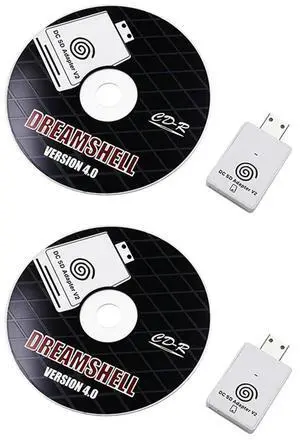 2X Dc SD TF Card Adapter Reader V2 Voor For Sega Dreamcast En Cd Met Dreamshell Boot Loader