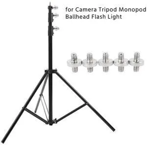 110X Camera Screw Adapter 1/4 To 1/4 Screw 1/4 To 3/8 Tripod Screw Adapter Converter Brass Screw Adapter Spigot Sc