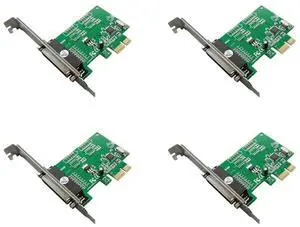 4X ST38 Pcie X1 CH382L DB-25 Pin Industrial For LTP Print Terminal Multi-Function Convenient Expansion Card