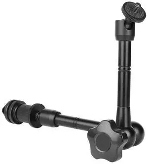 6X Magic Arm 11 Inch Articulating Arm Magic Friction With Hot Shoe Mount & 1/4 Inch Tripod Screw