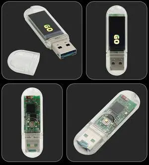 2X T-Dongle-S3 ESP32-S3 Dongle With LCD Display For Nerdminer Bitcoin Nerd Miner BTC Miner USB Dongle