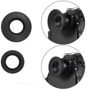 2Pcs 1.51X Fixed Focus Viewfinder Eyepiece Eyecup Magnifier For Pentax Olympus With 4 Eyepatch