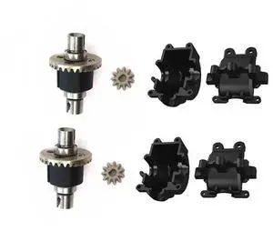 4 Set Metal Differential And Gearbox For SG1603 SG1604 SG1605 UDIRC UD1601 UD1602 UD1603 1/16 RC Car Upgrades Part