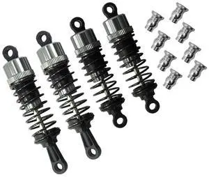 8Pcs Metal Shock Absorber For HBX HAIBOXING 901 901A 903 903A 905 905A 1/12 RC Car Upgrades Parts Spare Accessorie