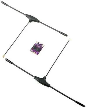 2X ES900 DUAL RX ELRS Diversity Receiver 868Mhz Built-In TCXO For FPV Long Range Drone RC Airplane