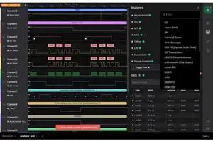 Saleae Logic Usb Logic Analyzer Multi System for Official Version Sample Rate 100M 16 Channels Instruments