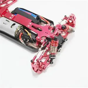 10 Set Steering Clutch Assembly Steering Servo Saver Complete Upgrade Parts For Wltoys 144001 1/14 RC Car,Red 50 P