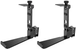 2X Aluminum Alloy Metal Wall Mount Holder Shelf Stand Tablet Mount Bracket Audio Case For SONOS PLAY:5 Speaker