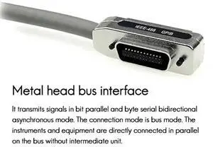 5X 1M IE488 Gpib Data Cable Industrial-Grade Communication Transmission Cable Terminal Pci Industrial Control Cabl