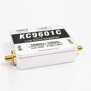 Type-C Power Supply KC9601C 50Mhz-10Ghz Low Noise Amplifier Ultra-Wideband LNA Module 21Db High Gain