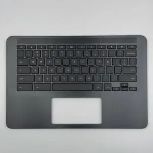 L90459-001 for Chromebook 14 G6 CB14G6 CelN4000 Laptop Top Case Keyboard Notebook Top Cover Black