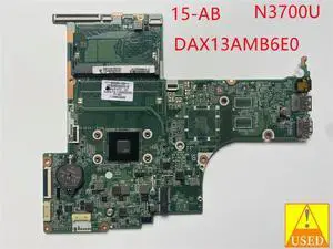 FOR 15-AB LAPTOP MOTHERBOARD 809323-001 with N3700U CPUDAX13AMB6E0 Fully Tested to Work ly FOR 15-AB LAPTOP MOTHERBOARD 809323-001 with N3700U CPUDAX13AMB6E0 Fully Tested to Work ly