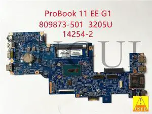 Laptop motherboard 14254-2 FOR 11 G1 809873-501 with SR215 3205U CPU Fully tested and works ly