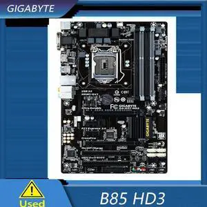 B85 HD3 LGA 1150 DDR3 B85-HD3 32GB for i3 i5 i7 22nm cpu Desktop motherboard
