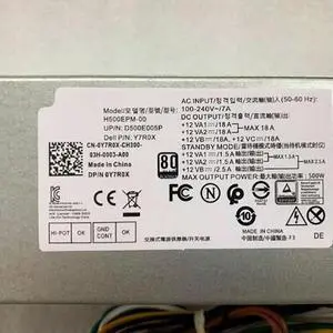 H500EPM For 5080 5090 3060 7080MT 500W Server Power Supply D500EPM-00 Y7R0X 5K7JB