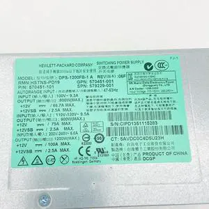 DPS-1200FB-1 A For Server Power Supply 579229-001 570451-001 1200W