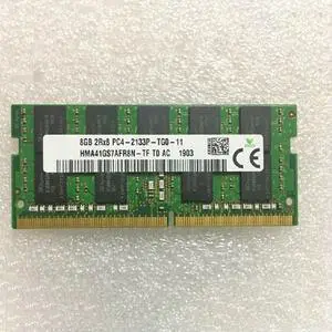 1PCS 8G PC4-2133P ECC For SKhynix Memory HMA41GS7AFR8N-TF