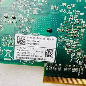 For Mellanox Dual Port 40G Ethernet Card ConnectX-3 0R17HV CX314A-BCCT