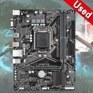 H410M S2 Motherboard H410 Socket 1200 DDR4 mATX VGA Core USB 3.2 Mainboard