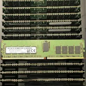 1PCS 16G 2RX8 PC4-2666V DDR4 For Micron Server MemoryECC RDIMM