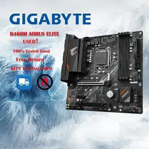 GA B460MELITEMicro-ATX B460 DDR4 M.2 128G Support 10 gen LGA 1200 CPUMotherboard