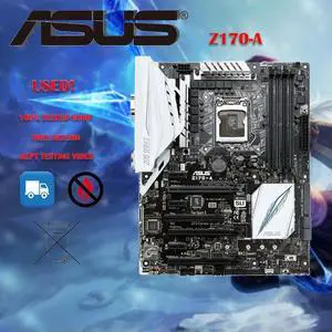 Z170-A Desktop Motherboard Z170 Socket LGA 1151 i7 i5 i3 DDR4 64G SATA3 USB3.0 ATX On Sale