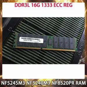 1 Pcs For Inspur NF5245M3 NF5240M3 NF8520PR Server Memory 16GB 16G DDR3L 1333 ECC REG RAM