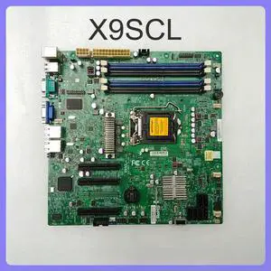 LGA1155 DDR3 SATA 2.0 PCI-E 3.0 USB 2.0 Xeon E3-1200 V1 V2 Series For S Server Motherboard X9SCL