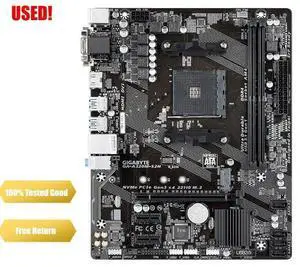 UsedGA A320M S2HMotherboard Socket LGA 1151 DDR4 USB3.0 SATA3.0 VGA+DVI+HDMI