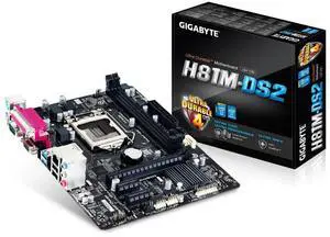 GA-H81M-DS2 Motherboard For H81 DDR3 USB3.0 16GB LGA 1150 H81M DS2 Desktop Mainboard