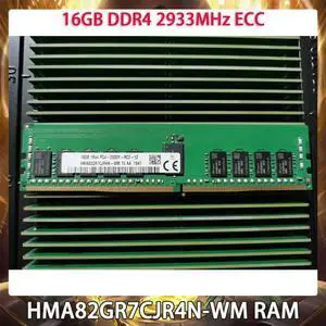 For SK Hynix RAM 16GB DDR4 2933MHz ECC 1RX4 PC4-2933Y HMA82GR7CJR4N-WM Server Memory