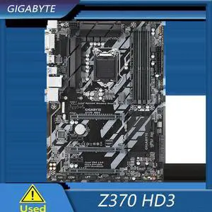 Z370 HD3LGA1151 DDR4 64GB Core i7/i5/i3 PCI-E 3.0 64GB Z370 Desktop mainboard