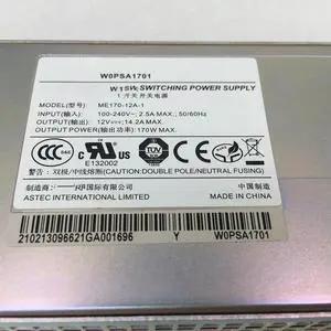 Communication Power SupplyI Module W0PSA1701 170W For HUAWE ME170-12A-1