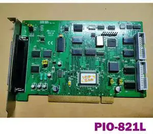 For ICP DASPIO-821L PCI16 Channel 12-bit Multi-Function Data Acquisition Card