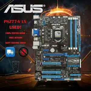 motherboard P8Z77-V LX LGA 1155 DDR3 i3 i5 22/32nm CPU USB3.0 32GB SATA3 VGA HDMI