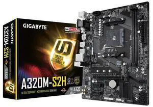 GA A320M S2H Motherboard Socket LGA 1151 DDR4 USB3.0 SATA3.0 VGA+DVI+HDMI