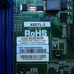 X8DTL-3 For S Server Motherboard DDR3 SATA2 PCI-E 2.0 Xeon processor 5600/5500 series