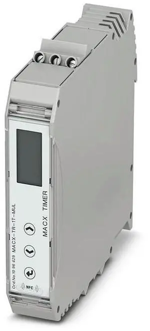 For Phoenix 1096429 MACX-TR-1T-MUL MACX TIMER (Replace:2866161)Timer Relay With NFC