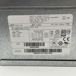 For Fujitsu CPB09-043A 800W R920 M720 Medical Power Supply S26113-E568-V70-01