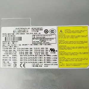 For Z820 1125W Workstation Power Supply 623196-002 716646-001 DPS-1125AB A