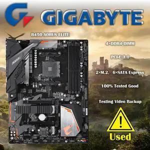 B450ELITE Motherboard socket AM4 DDR4 B450 Desktop Mainboard M.2 NVMe PCI-E X16 3.0