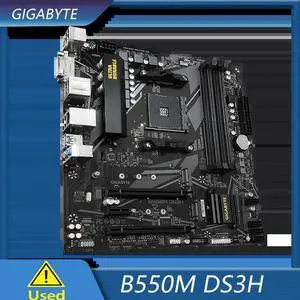 GA B550M DS3H Micro-ATXB550 DDR4 4266(OC)MHz M.2 128G PCI-E 4.0 Double Channel Socket AM4 Motherboard