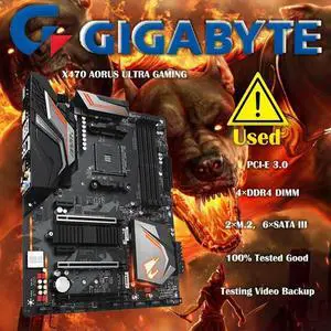 X470ULTRA GAMING AM4 X470 SATA 6Gb/s ATX Motherboard